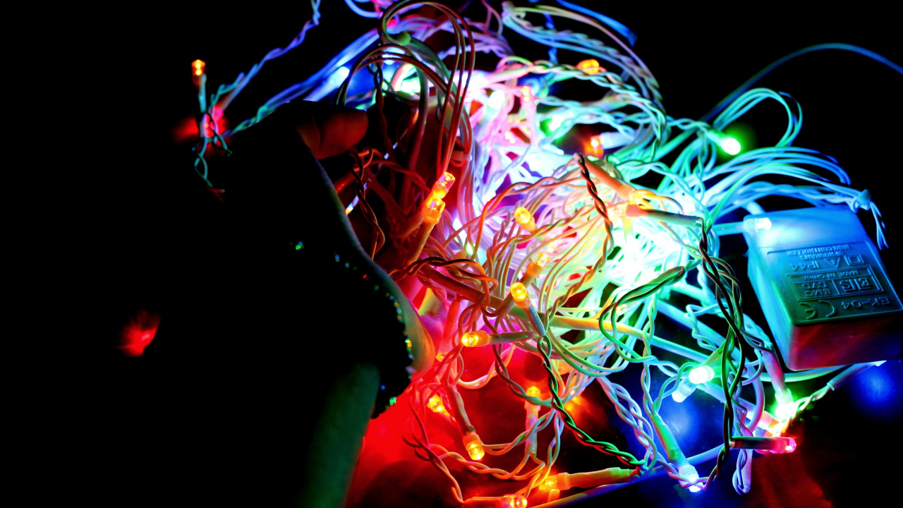 Обои неон, графический дизайн, графика, искусство, событие в разрешении 1280x720