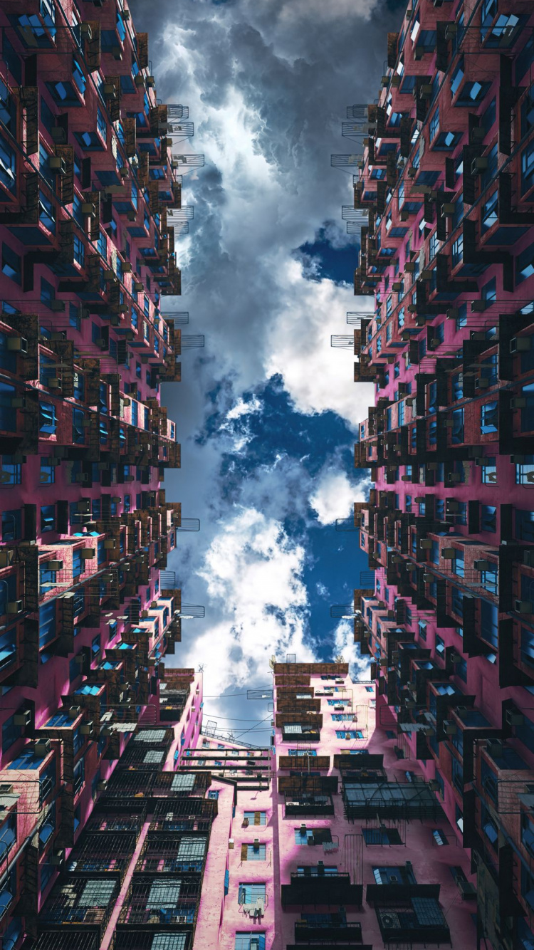 Обои футболка, победитель, прыгун, балахон, облако в разрешении 750x1334