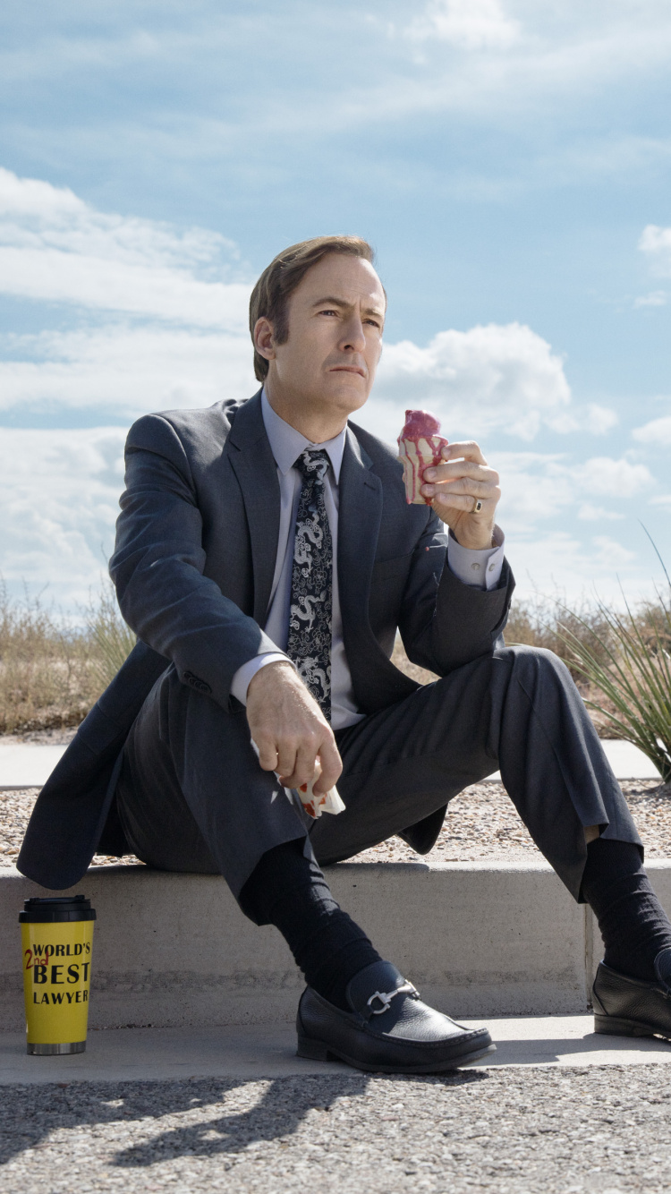 Обои Боб Odenkirk, Лучше Звоните Солу, Сол Гудман, Лучше Звоните Солу - 2 Сезон, Лучше Звоните Солу - Сезон 3 в разрешении 750x1334