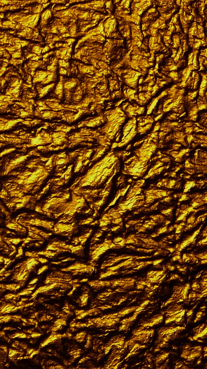 Обои текстура, золото, узор, солома, почва в разрешении 720x1280