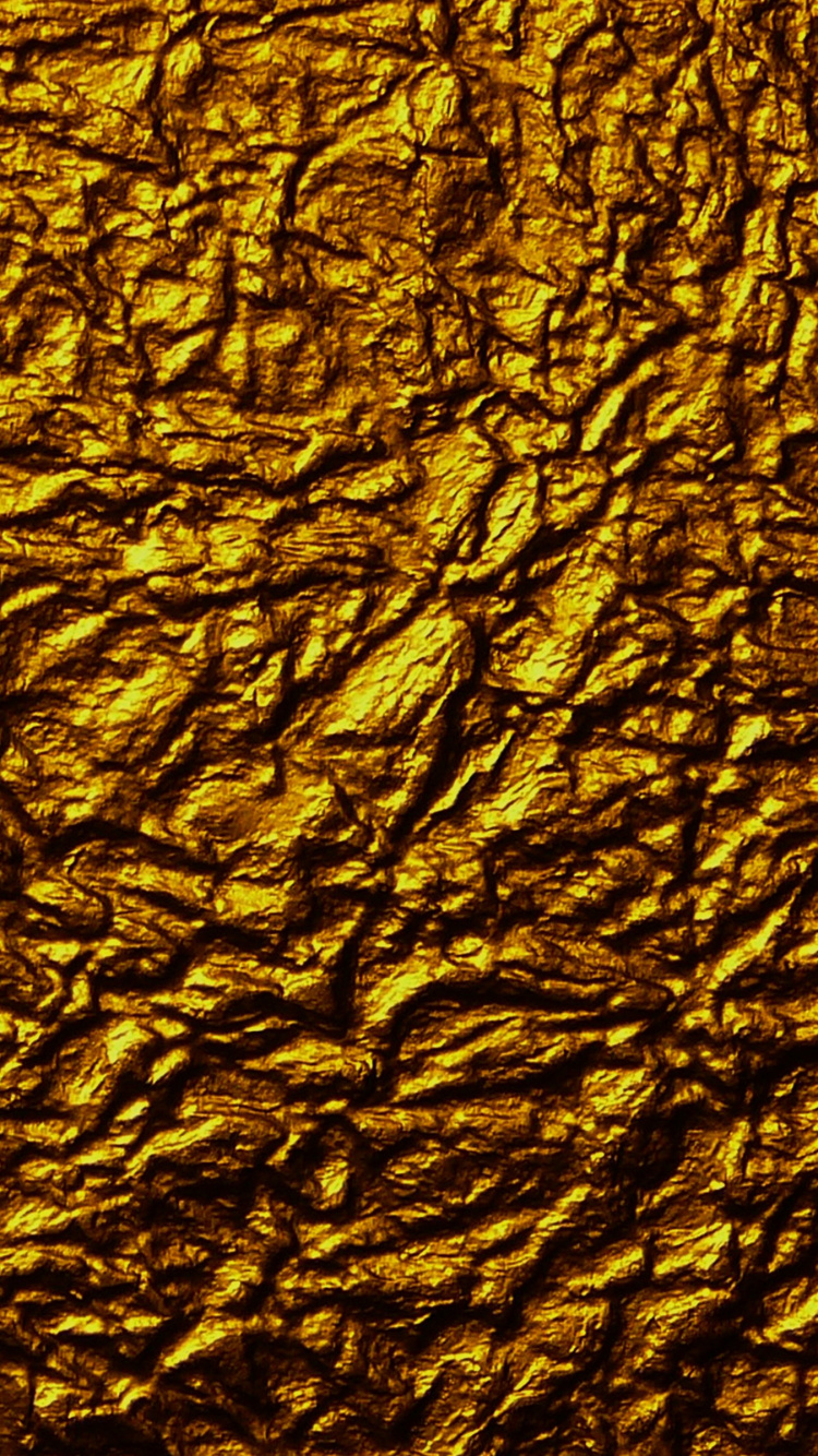 Обои текстура, золото, узор, солома, почва в разрешении 750x1334