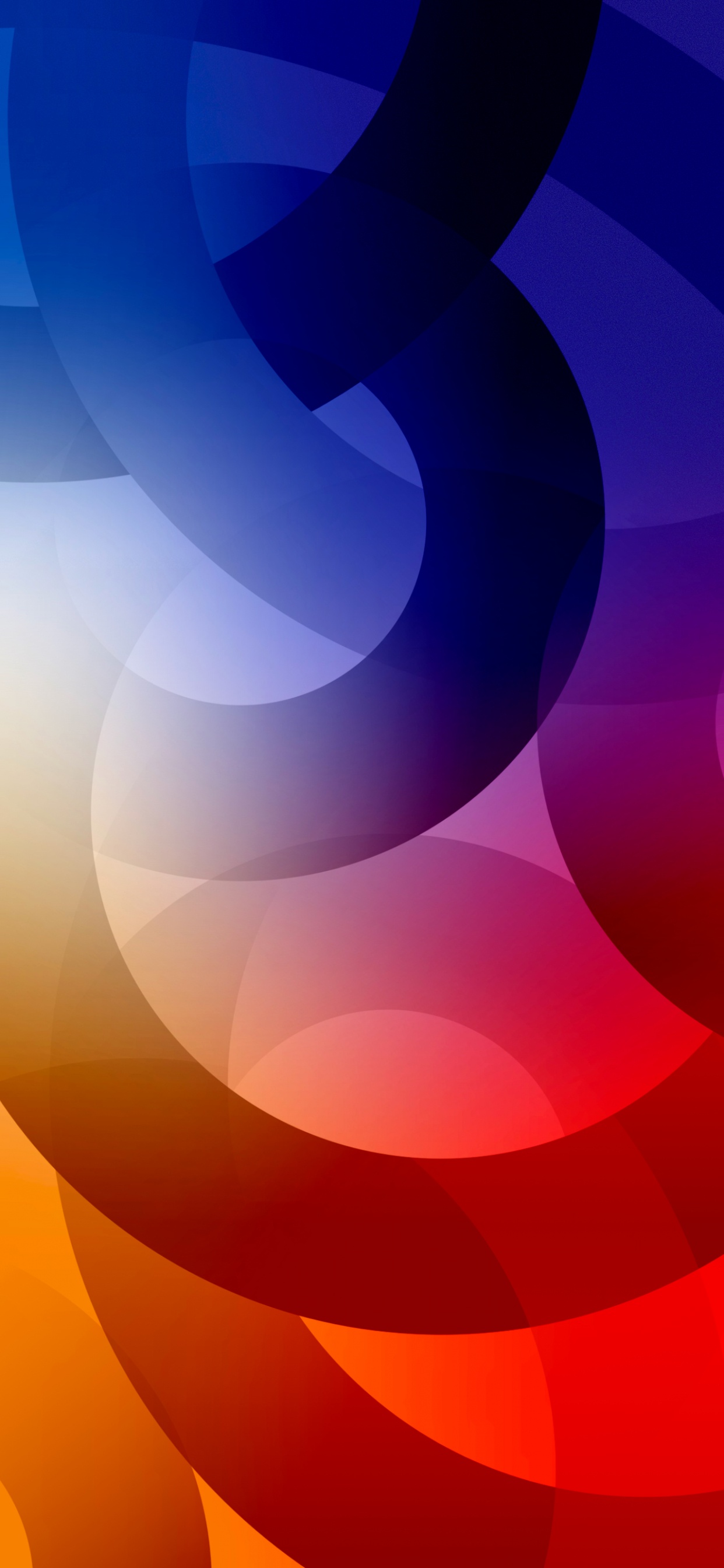 Обои Оранжевый цвет, лазурный, арт, материальное свойство, полутона и оттенки в разрешении 1242x2688