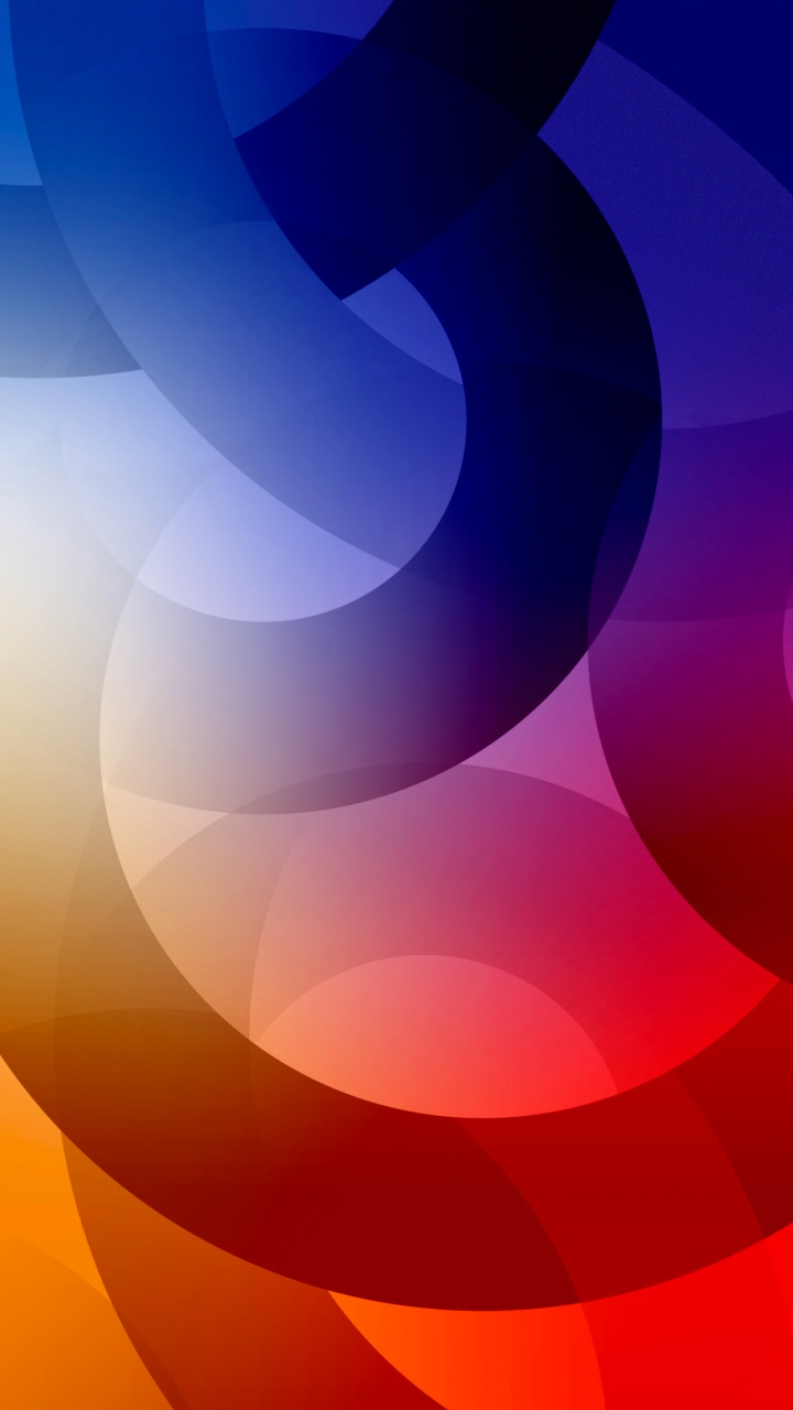 Обои Оранжевый цвет, лазурный, арт, материальное свойство, полутона и оттенки в разрешении 720x1280