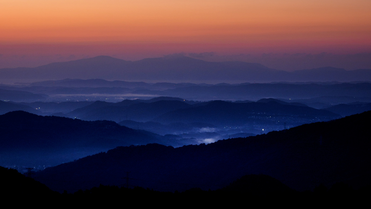 Обои гора, атмосфера, экорегион, природный ландшафт, облако в разрешении 1280x720