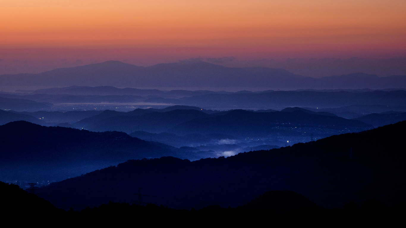 Обои гора, атмосфера, экорегион, природный ландшафт, облако в разрешении 1366x768