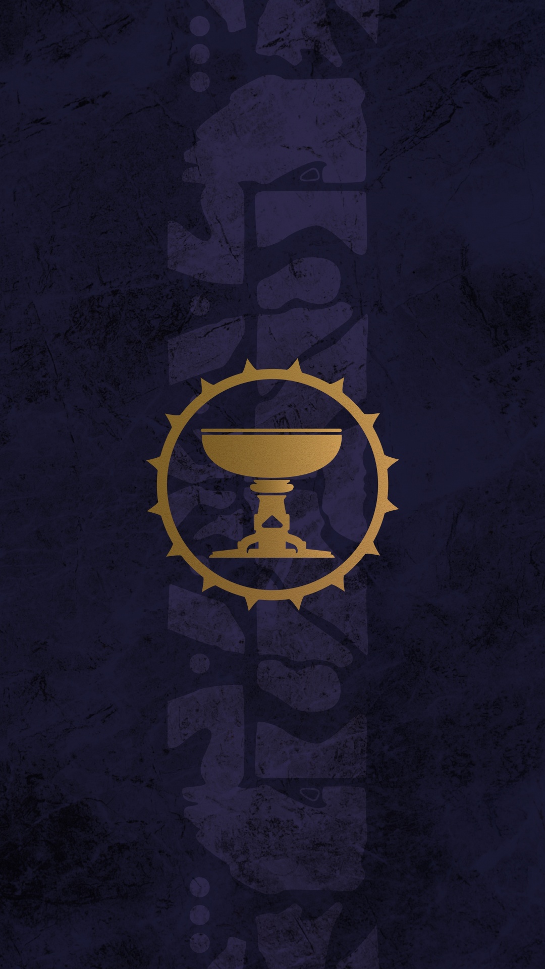 Обои темнота, destiny 2, destiny the taken king, круг, полутона и оттенки в разрешении 1080x1920