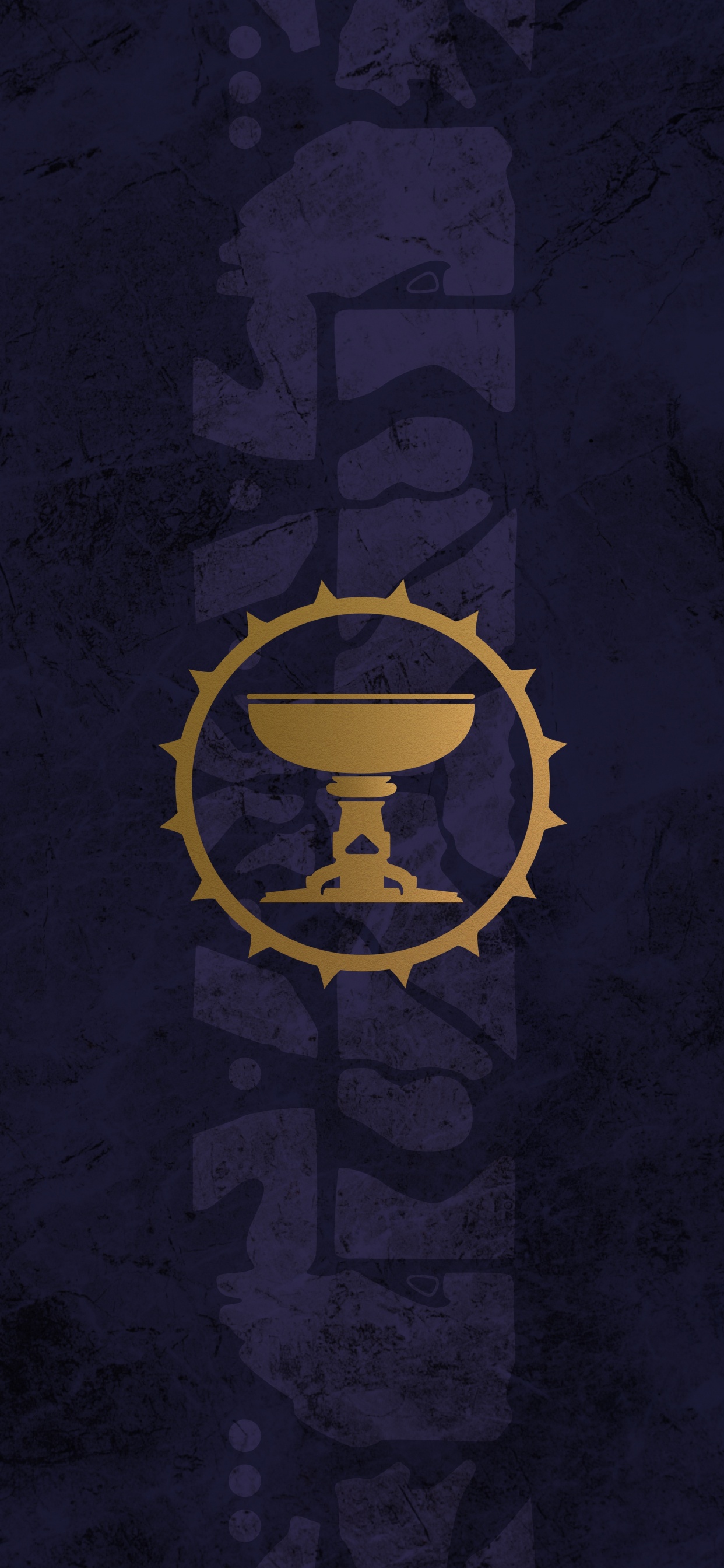 Обои темнота, destiny 2, destiny the taken king, круг, полутона и оттенки в разрешении 1242x2688