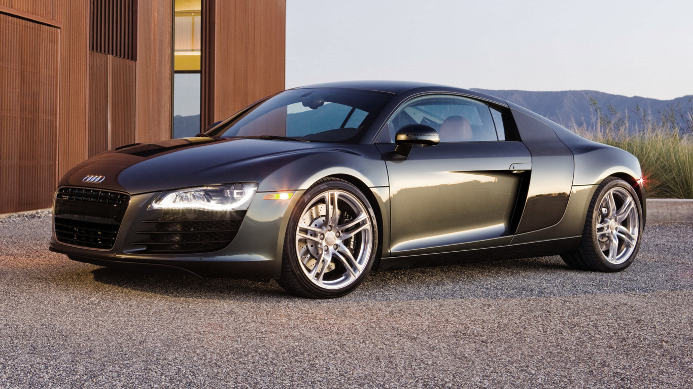 Обои audi r8, audi, авто, спорткар, Ауди В8 2012 в разрешении 1366x768