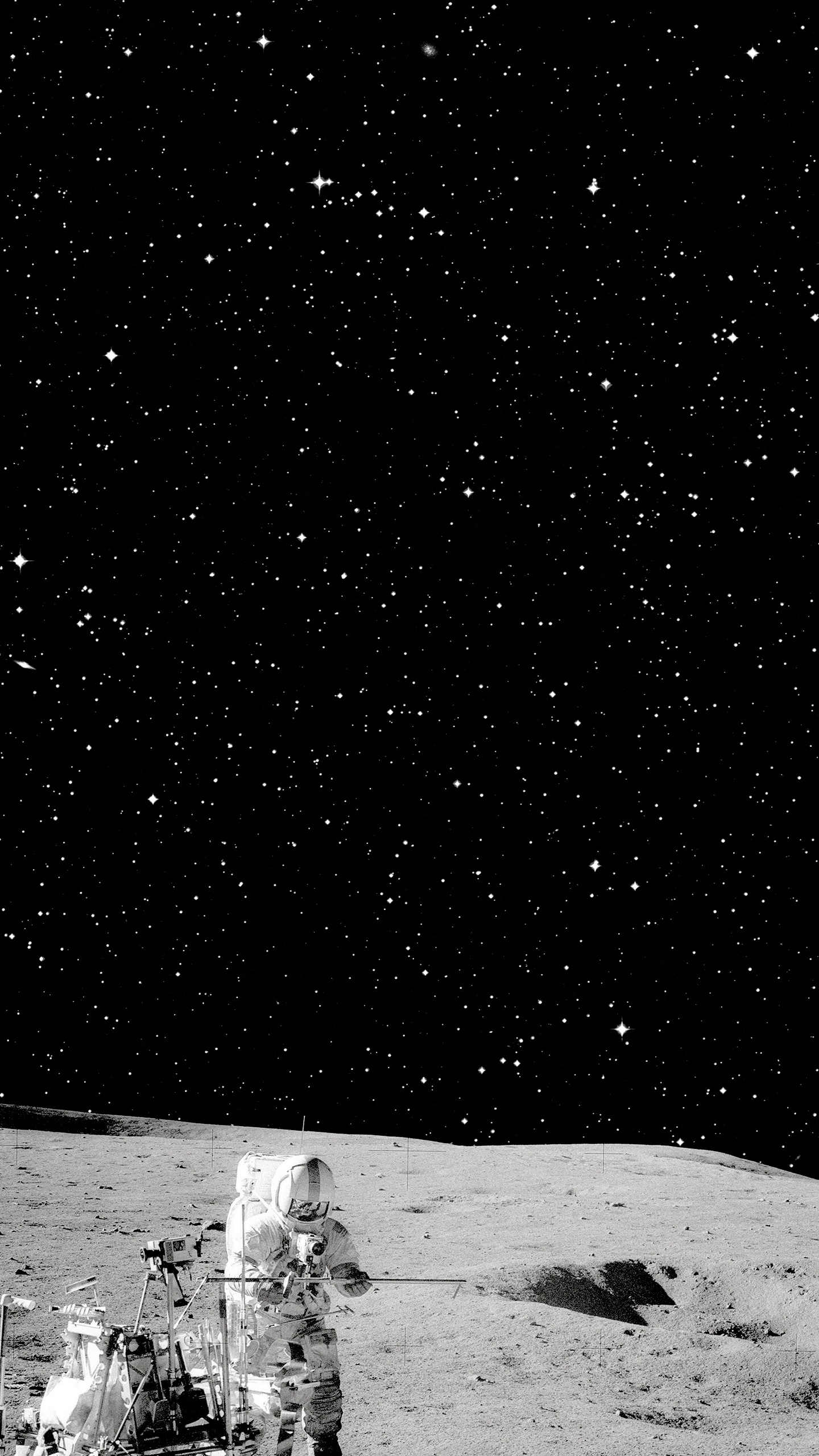 Обои аполлон 14, программа Аполлон, прилунение, НАСА, космический аппарат в разрешении 1440x2560