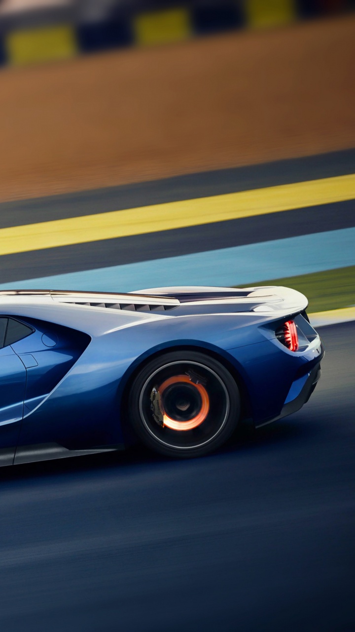 Обои ford gt, авто, спорткар, ford, суперкар в разрешении 720x1280