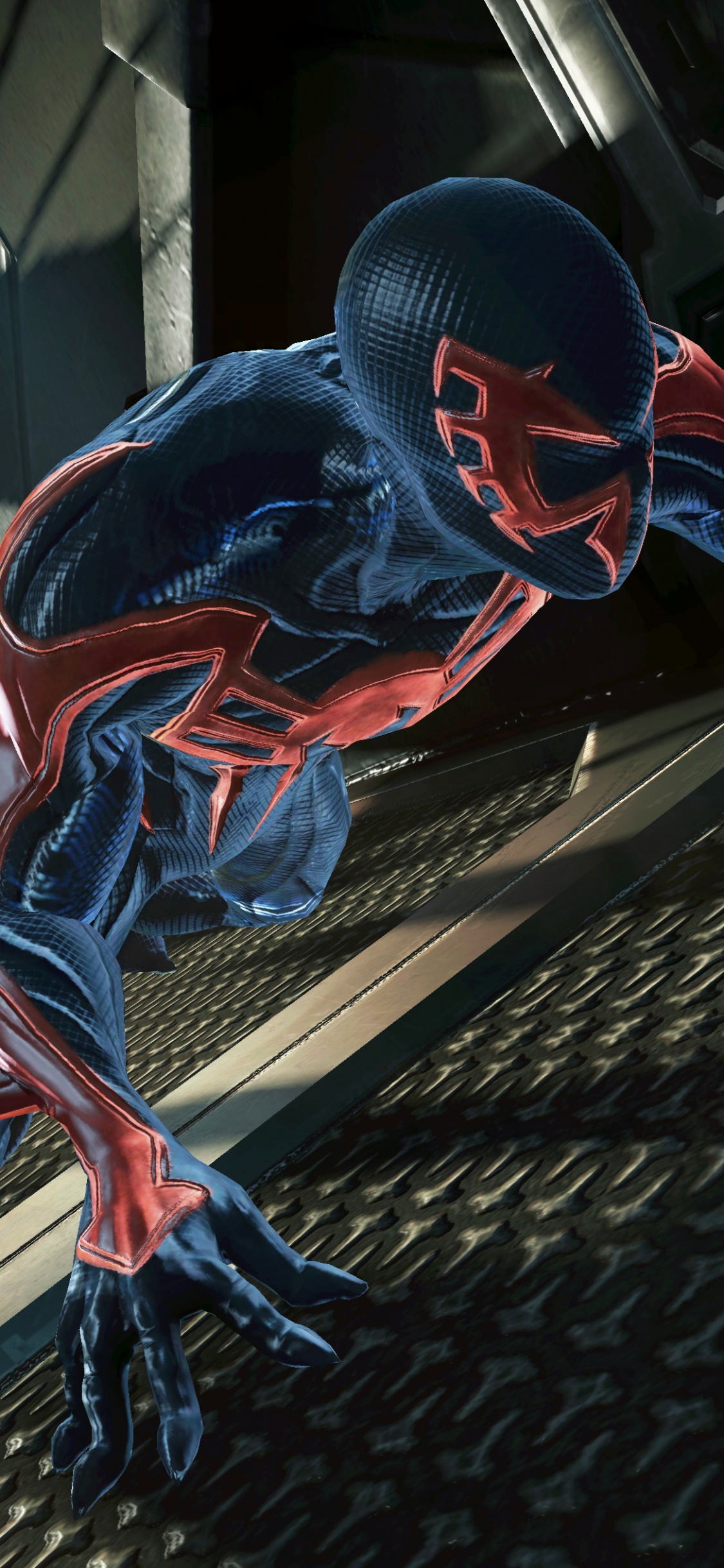 Обои Человек-паук краю времени, человек-паук, Новый Человек-Паук 2, Человек-Паук 3, супергерой в разрешении 1125x2436