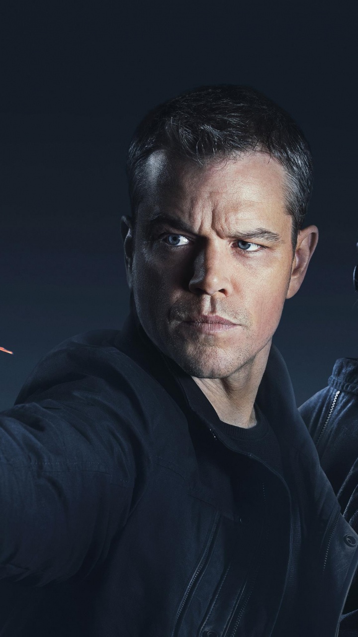 Обои Джейсон Борн, Мэтт Дэймон, Борн, Джейсон Борн 2016, Тредстоун в разрешении 720x1280