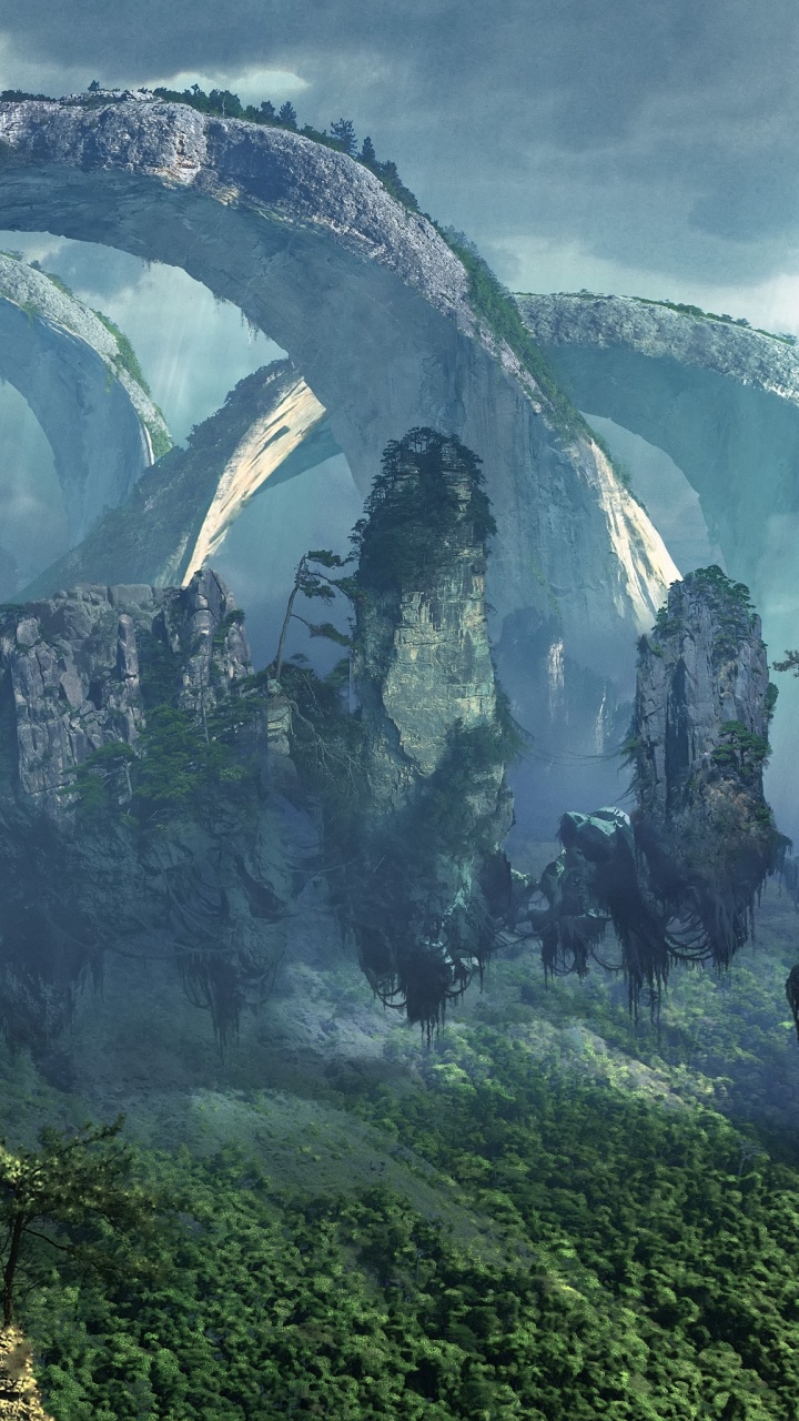 Обои природа, биом, пейзажи гор, лес, природный заповедник в разрешении 720x1280