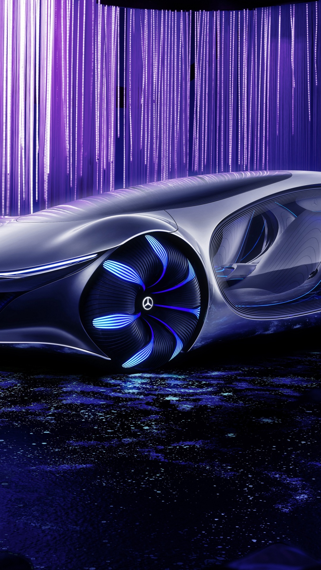 Обои mercedes visin avtr, Мерседес-Бенц СЛА видения, mercedes benz, легковые автомобили, mercedes-benz видение cls в разрешении 1080x1920