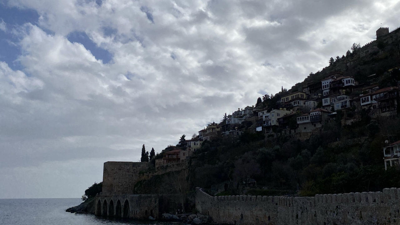 Обои кизилкуле, облако, вода, гидроресурсы, лазурный в разрешении 1280x720