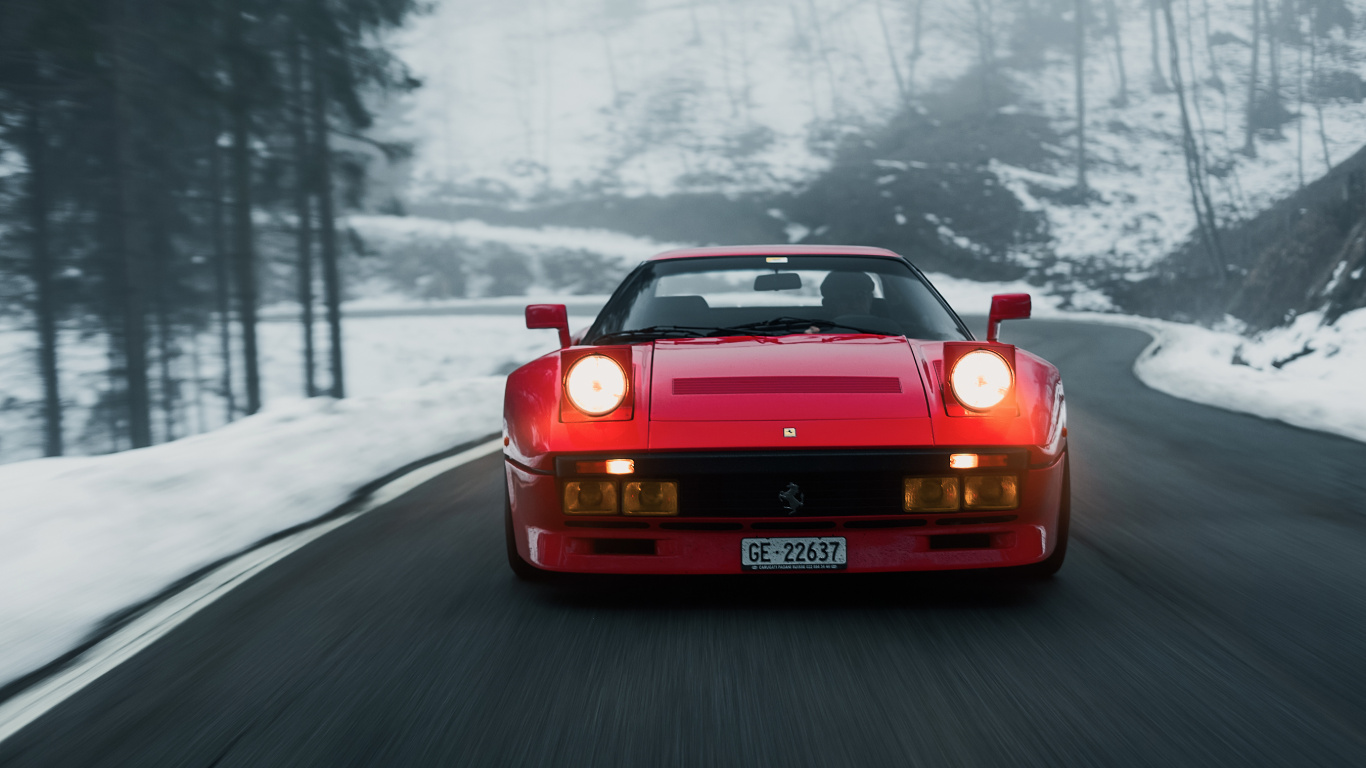 Обои Феррари 288 ГТО, Феррари 250 ГТО, авто, Ferrari, подтверждение в разрешении 1366x768