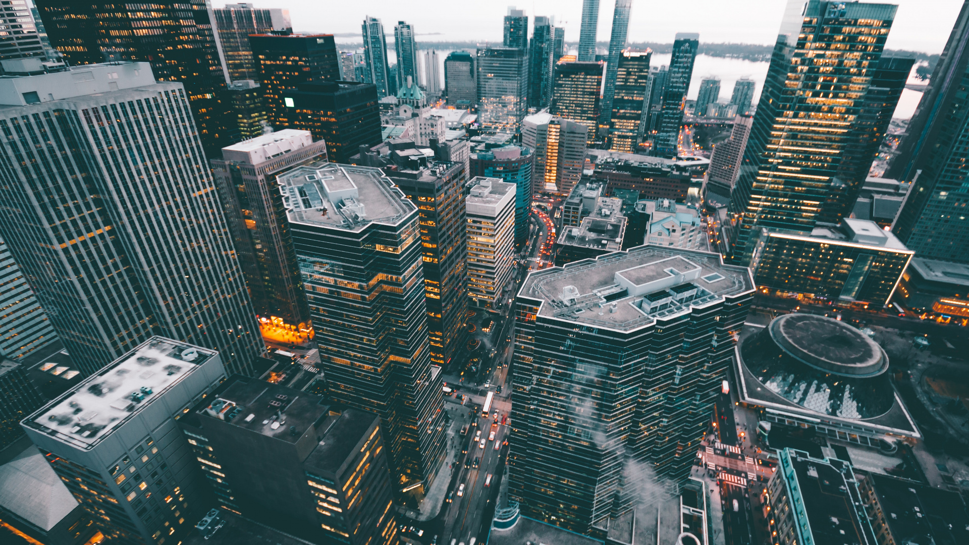 Обои ориентир, архитектура, здания города, НьюЙорк, метрополия в разрешении 1920x1080