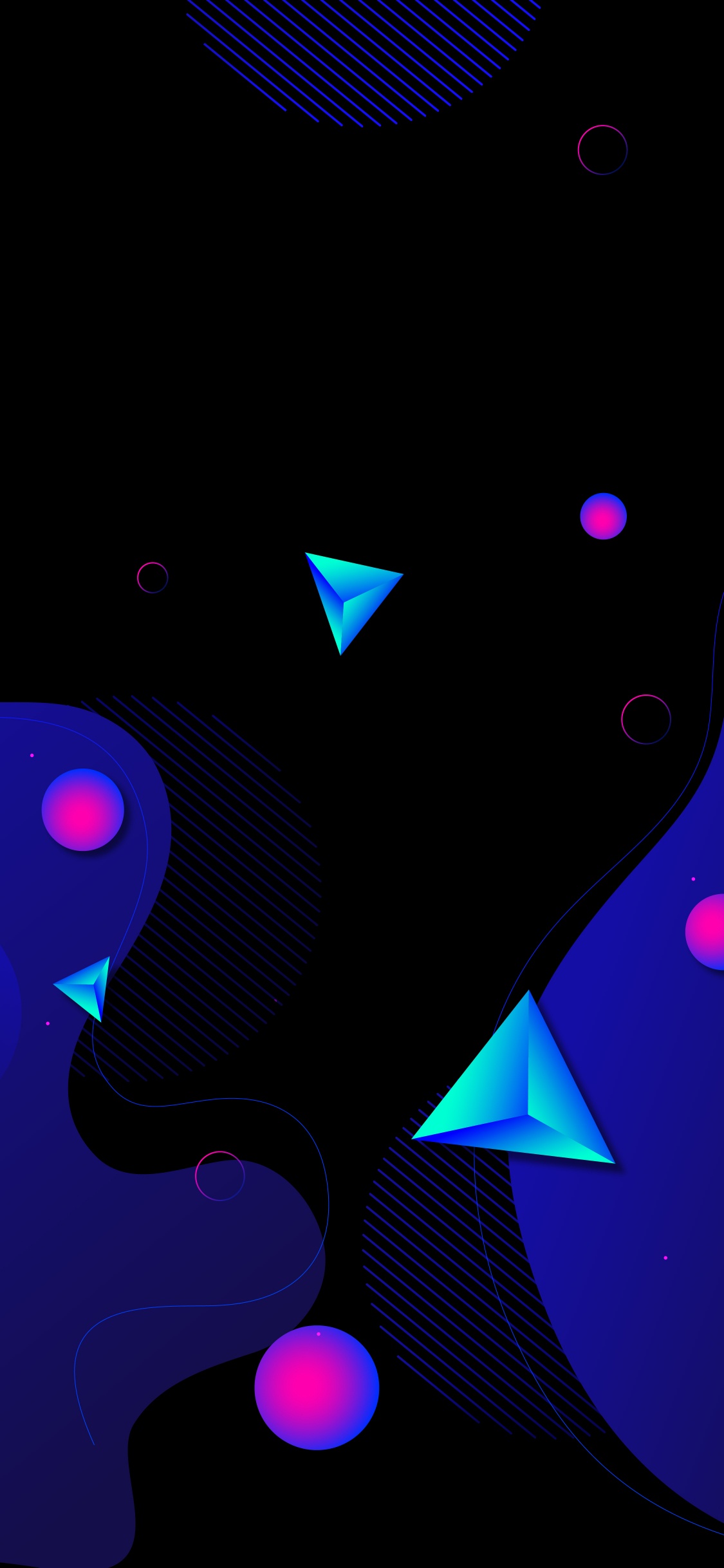 Обои визуальное искусство, графический дизайн, арт, графика, дизайн в разрешении 1125x2436