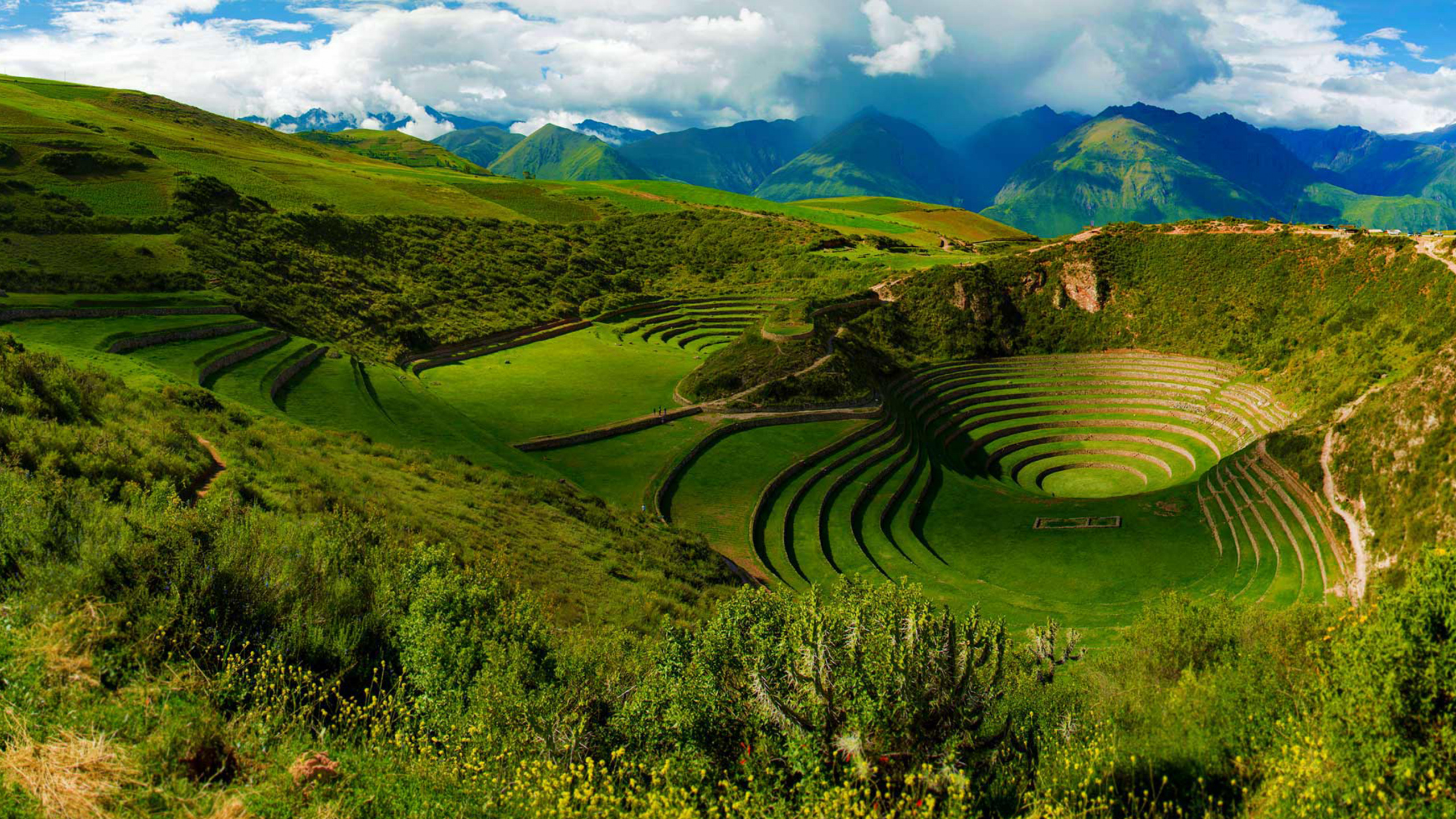 Обои мурена, МачуПикчу, Священная Долина, Мараш, империя инков в разрешении 2560x1440