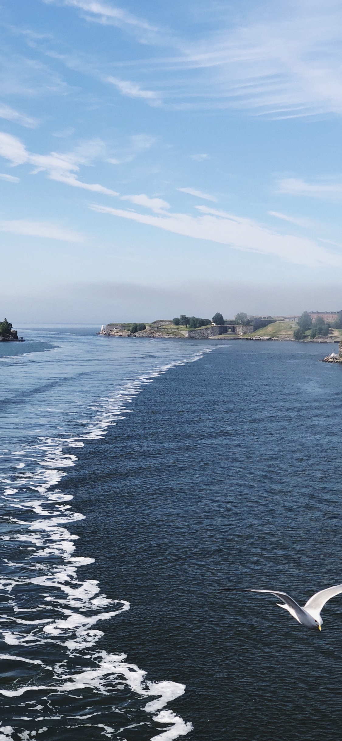 Обои море, побережье, гидроресурсы, вода, водоем в разрешении 1125x2436