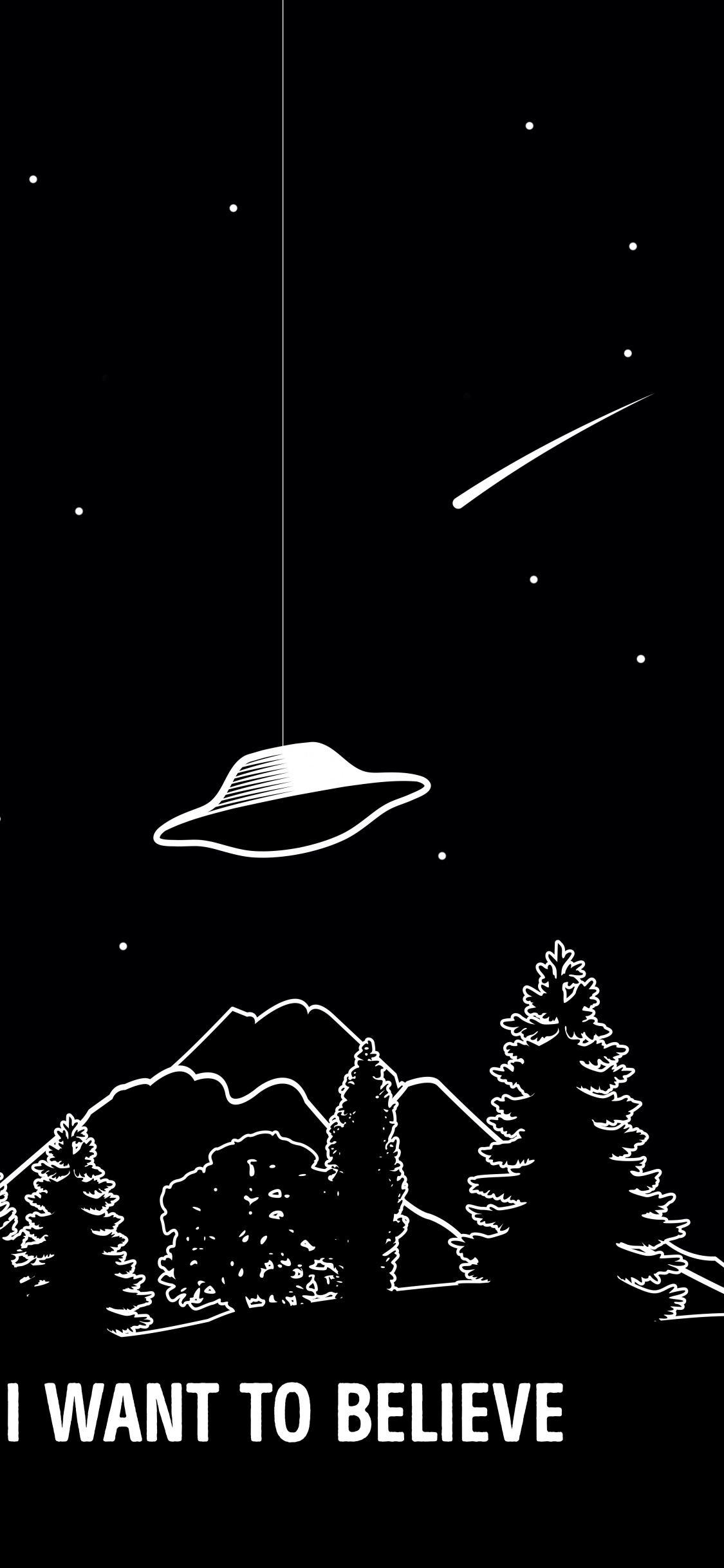 Обои леон джексон когда ты веришь, когда ты веришь, черный, шляпа, полночь в разрешении 1125x2436