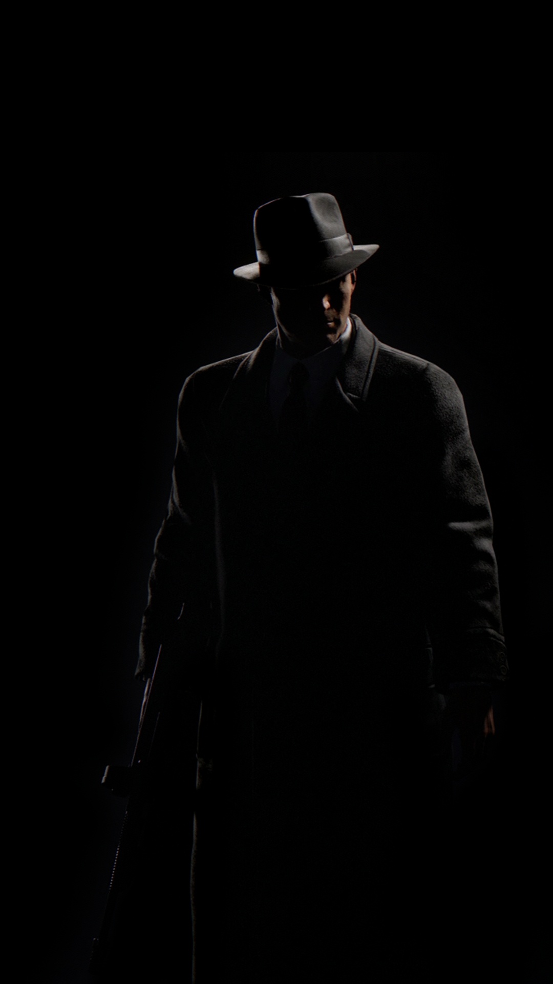 Обои темнота, свет, физика, наука, шляпа в разрешении 1080x1920