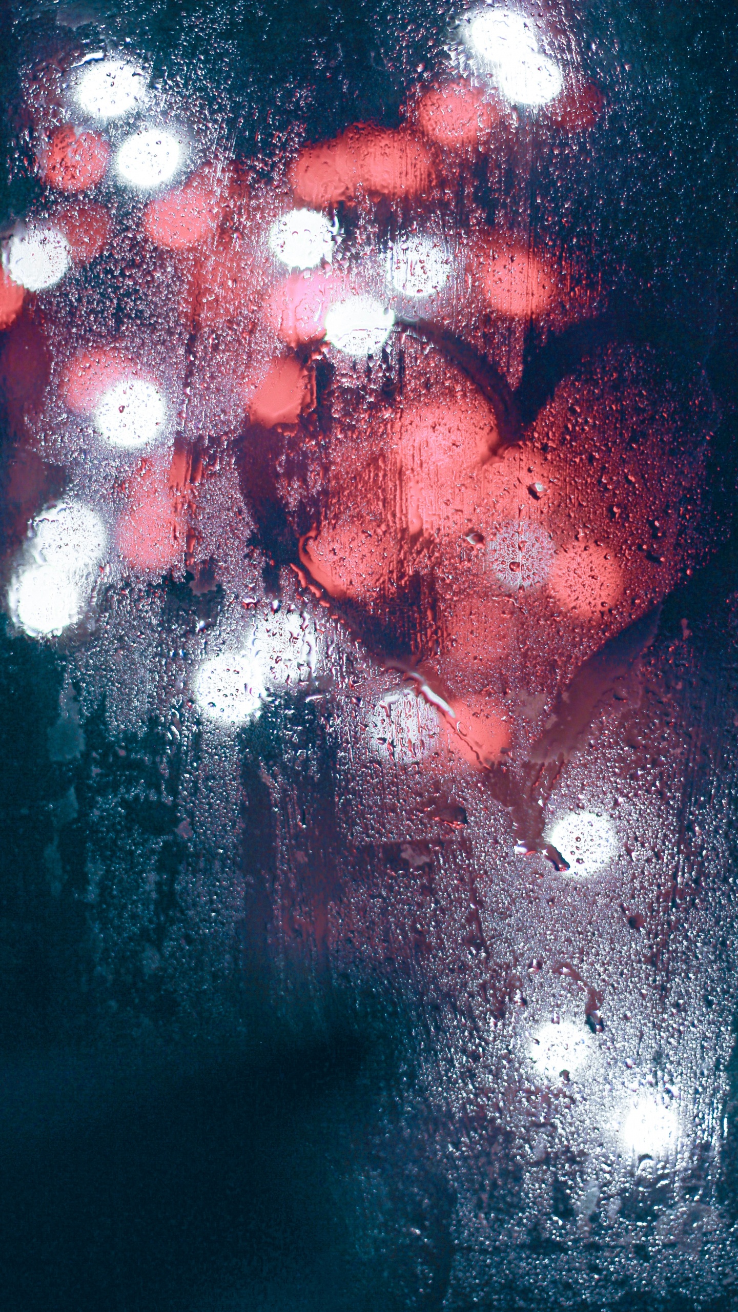 Обои синий, красный цвет, графический дизайн, вода, дизайн в разрешении 1440x2560