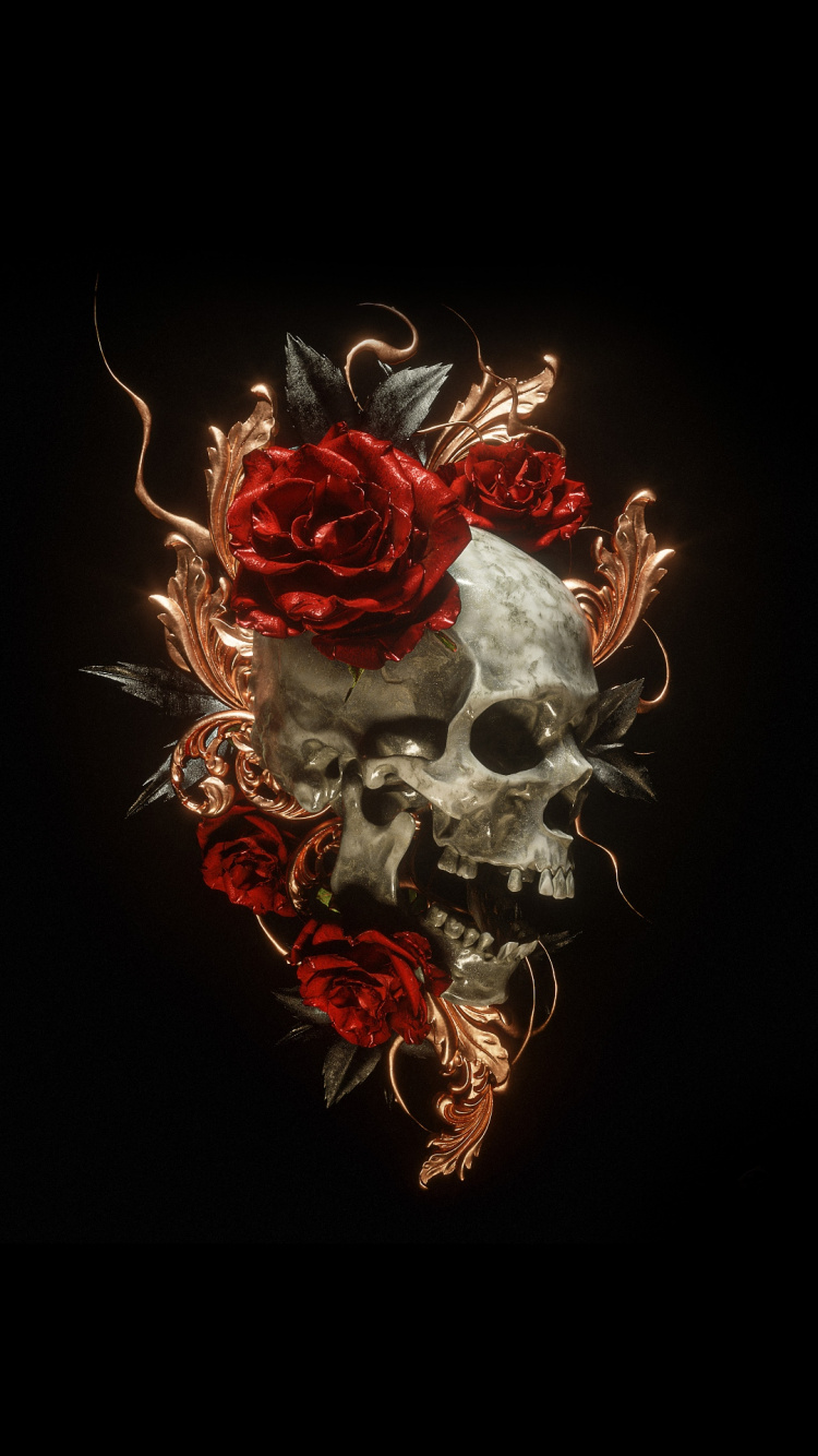 Обои арт, абстрактное искусство, цифровое искусство, холст, постер в разрешении 750x1334