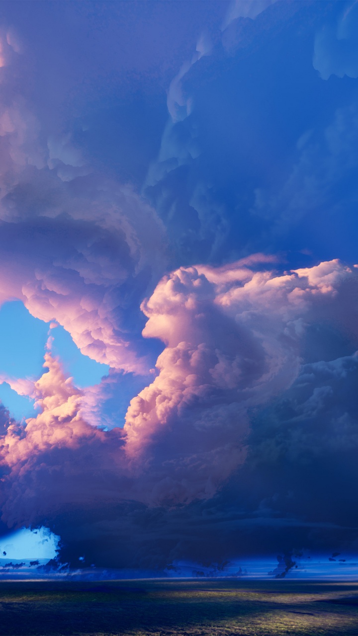 Обои учебное пособие, Создайте, облако, вода, атмосфера в разрешении 720x1280