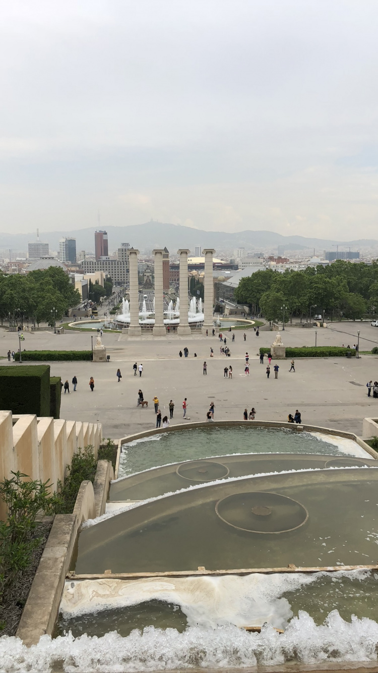 Обои Plaa Despanya, город, общественное место, ориентир, туризм в разрешении 750x1334