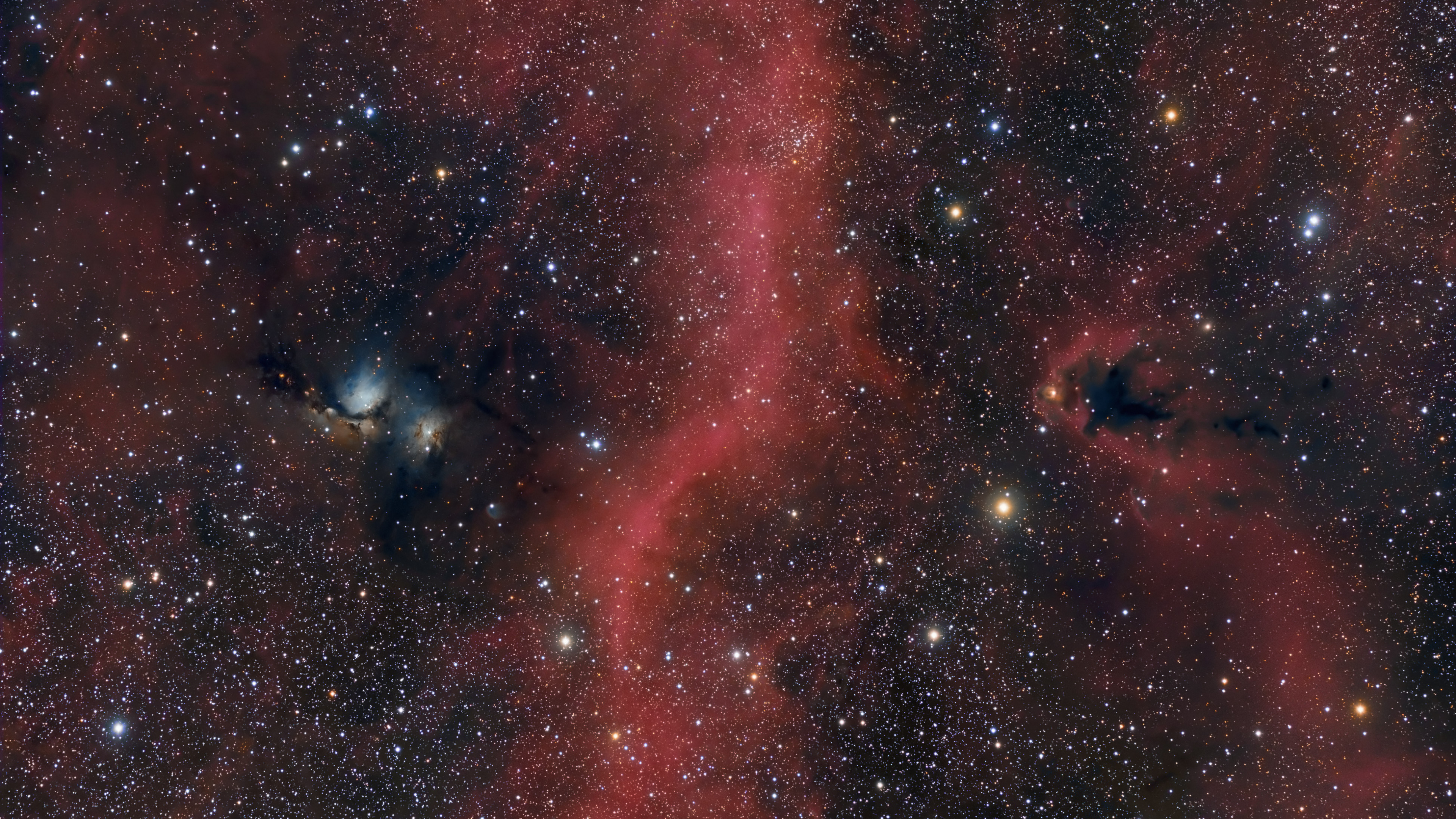 Обои туманность, Астрономия, астрономический объект, атмосфера, космическое пространство в разрешении 3840x2160