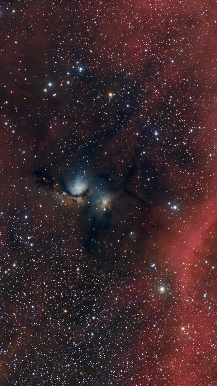 Обои туманность, Астрономия, астрономический объект, атмосфера, космическое пространство в разрешении 750x1334