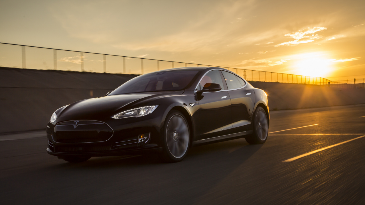 Обои Tesla Model 3, Tesla Model X, 2015 S модели Tesla P85D, авто, автомобиль в разрешении 1280x720
