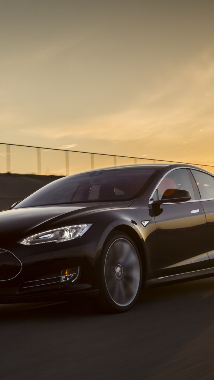 Обои Tesla Model 3, Tesla Model X, 2015 S модели Tesla P85D, авто, автомобиль в разрешении 720x1280