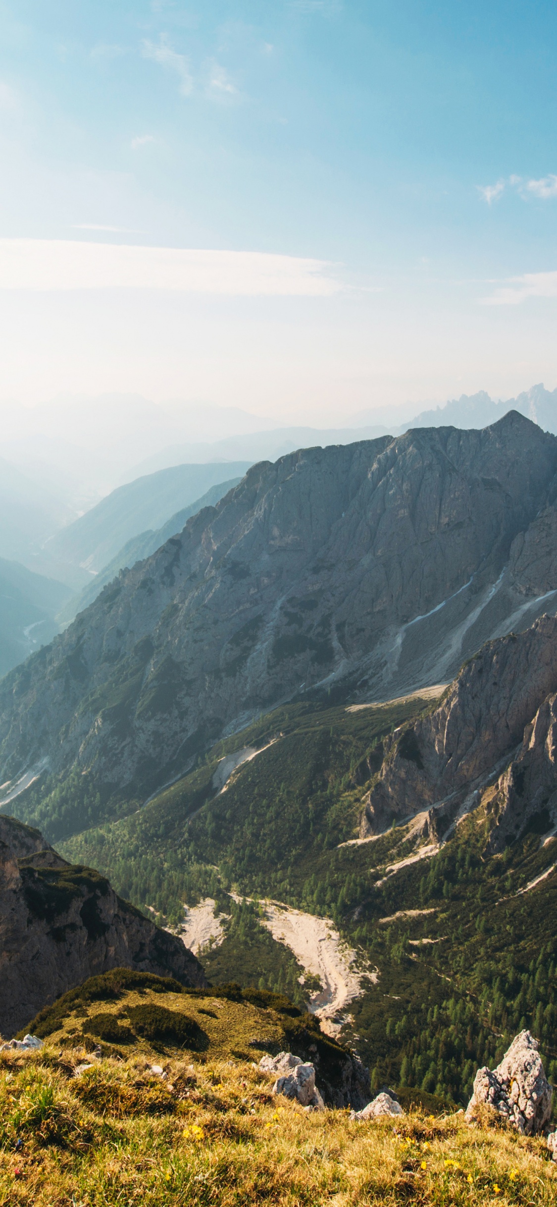 Обои природа, гора, дикая местность, облако, природный ландшафт в разрешении 1125x2436