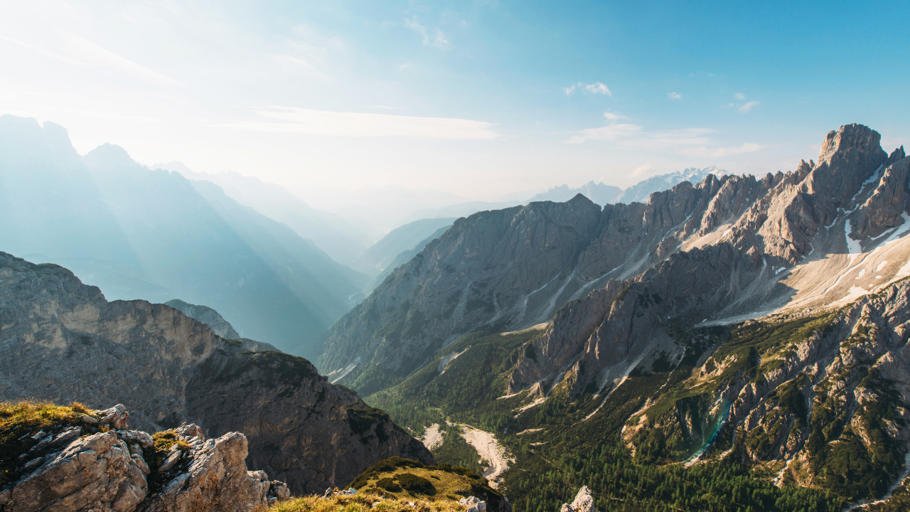 Обои природа, гора, дикая местность, облако, природный ландшафт в разрешении 1280x720