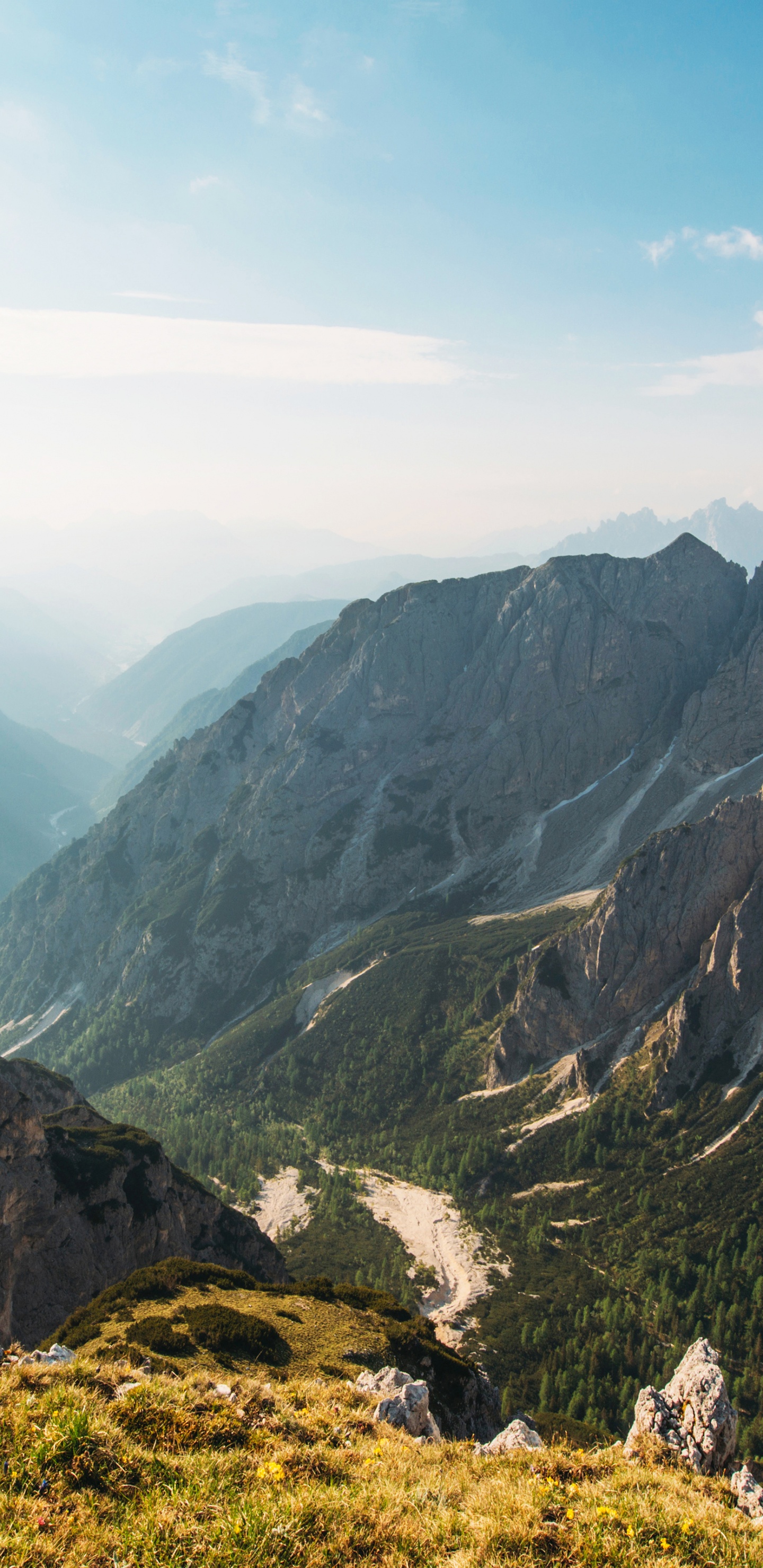 Обои природа, гора, дикая местность, облако, природный ландшафт в разрешении 1440x2960