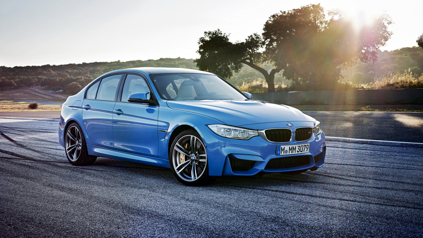 Обои bmw, авто, 2015 БМВ м3, bmw m3, БМВ М4 в разрешении 1366x768