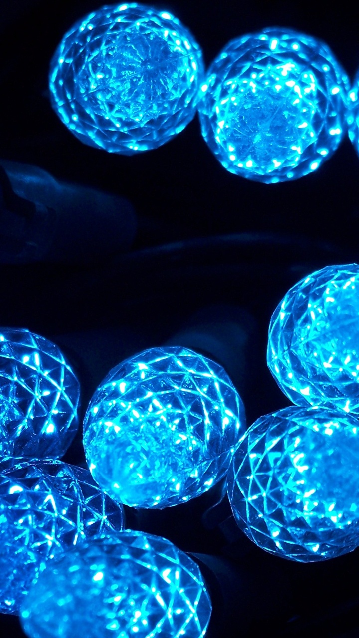 Обои Рождественские огни, Рождественский день, освещение, свет, Рождественские украшения в разрешении 720x1280