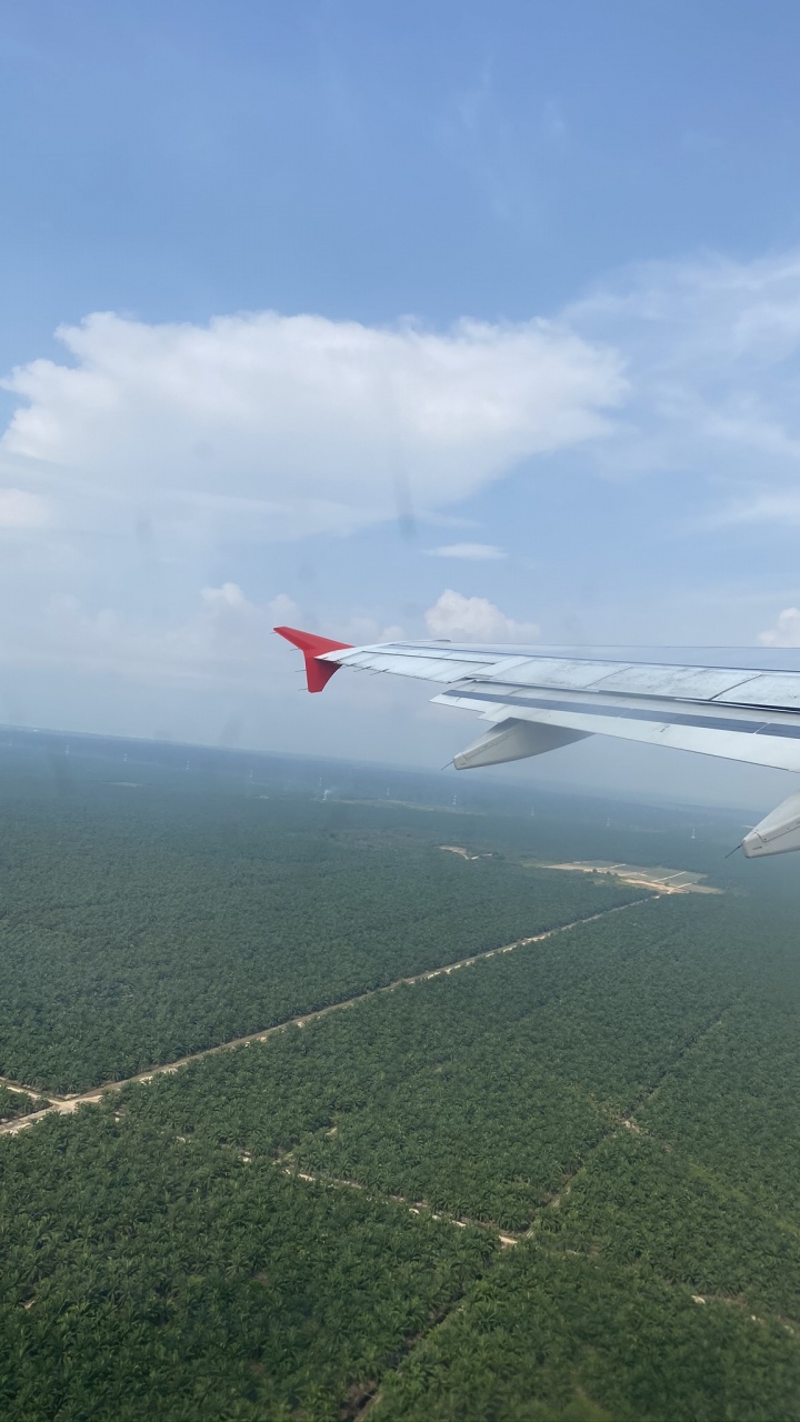 Обои воздушное путешествие, авиация, авиация общего назначения, авиалайнер, самолет в разрешении 720x1280