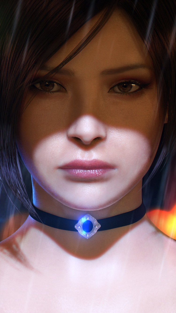 Обои Ады Вонг, Обитель Зла 2, Леон С Кеннеди, Обитель зла 6, волосы в разрешении 750x1334