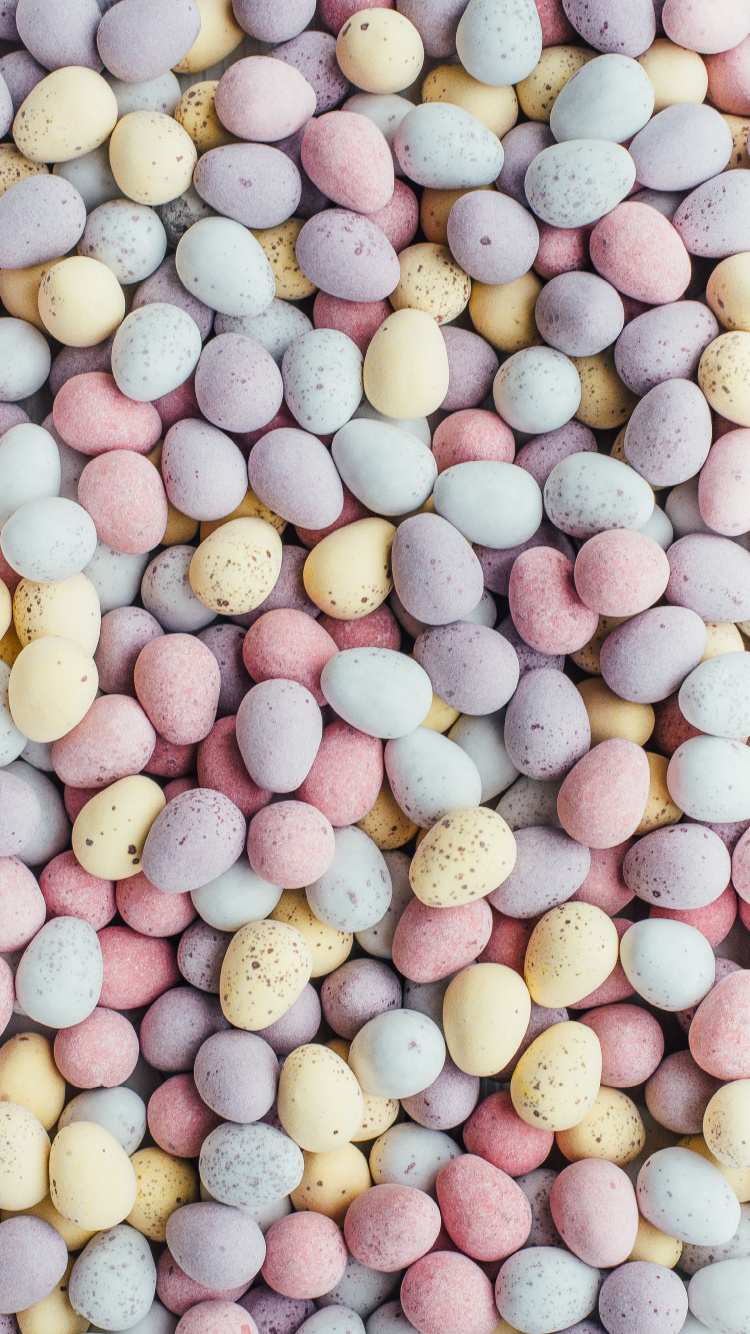 Обои камень, камни, розовый, булыжник, рок в разрешении 750x1334