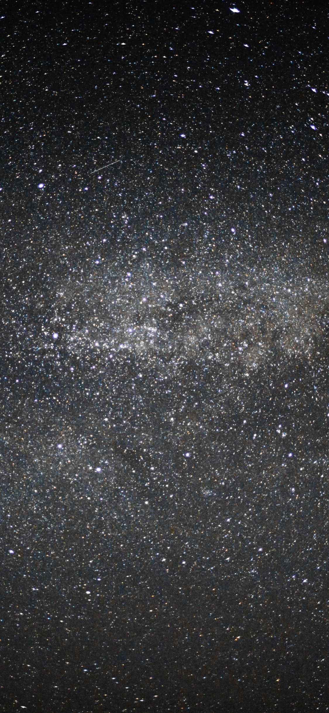 Обои атмосфера, Астрономия, черный, астрономический объект, Галактика в разрешении 1125x2436