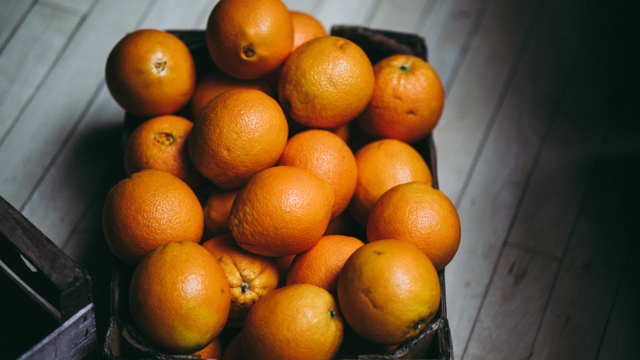 Обои Апельсин, фрукты, мандарин, Рангпур, Клементина в разрешении 1280x720