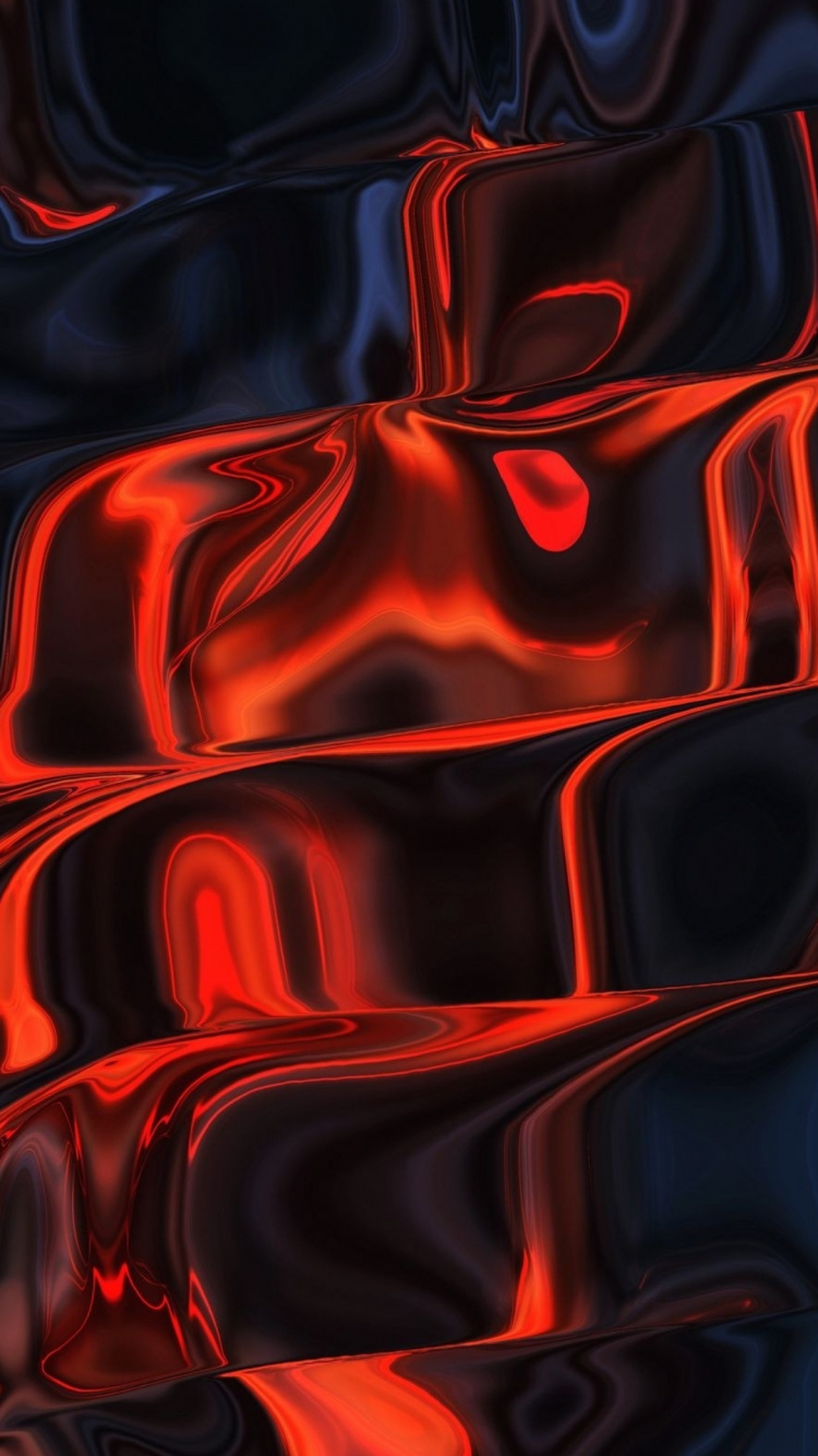 Обои Апельсин, вода, свет, жидкость, красный цвет в разрешении 750x1334