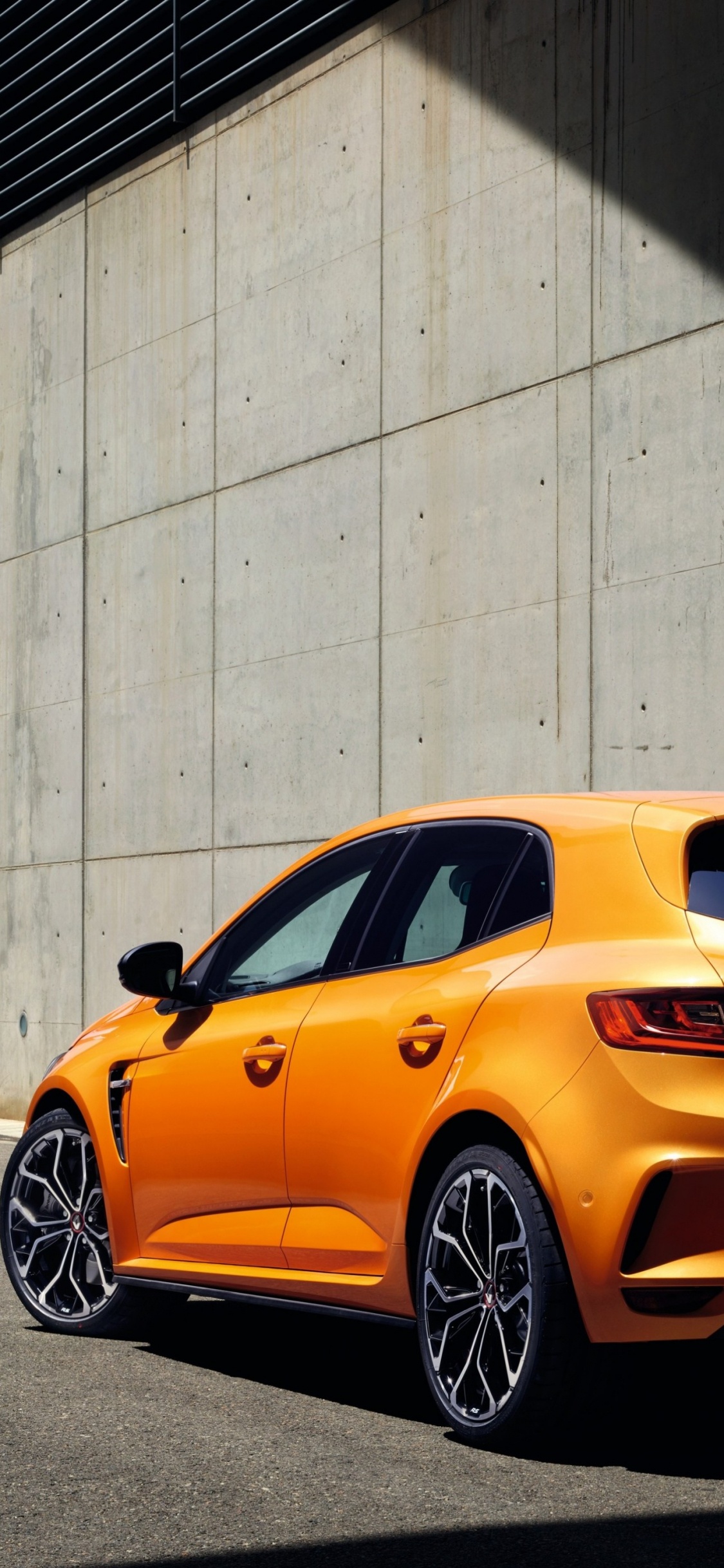 Обои Mgane Рено Спорт, Рено, авто, спорткар, Хот-хэтч в разрешении 1125x2436