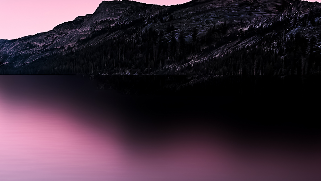 Обои атмосфера, гора, природный ландшафт, вода, нагорье в разрешении 1280x720