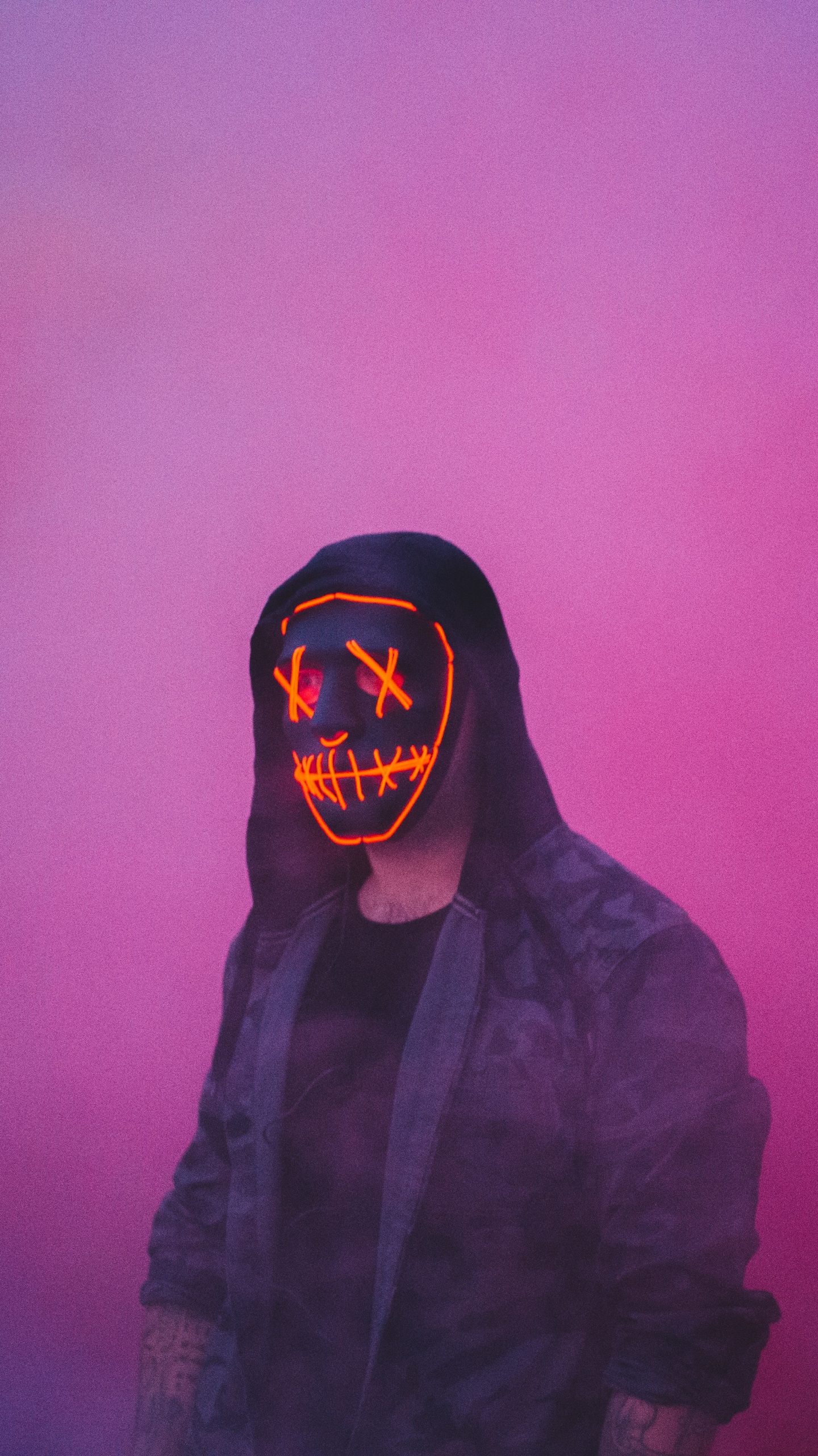 Обои Представление, пурпур, свет, Фиолетовый, верхняя одежда в разрешении 1440x2560