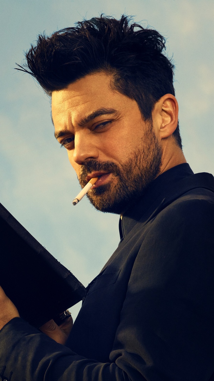 Обои проповедник, Джесси Кастер, АМЦ, волосы на лице, прохлада в разрешении 720x1280