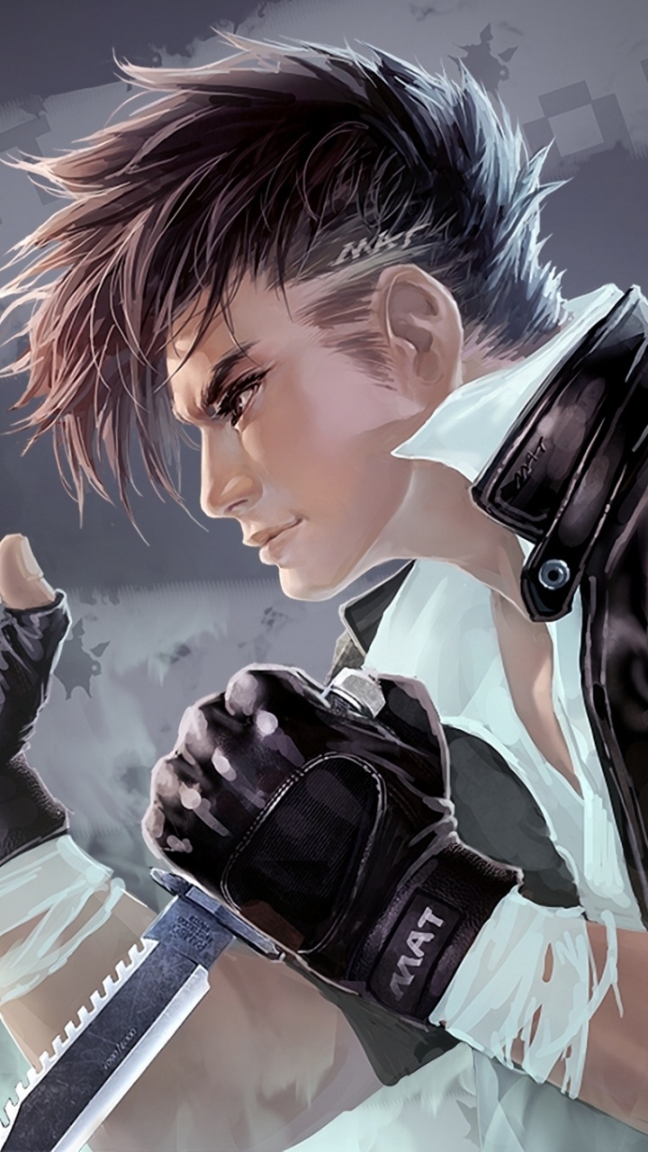 Обои аниме, костюм, искусство, мужчина, мужской в разрешении 720x1280